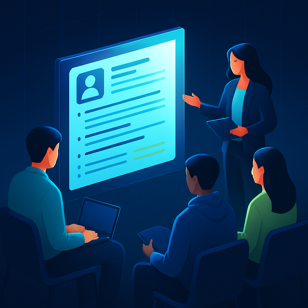 Workshop on resume building
